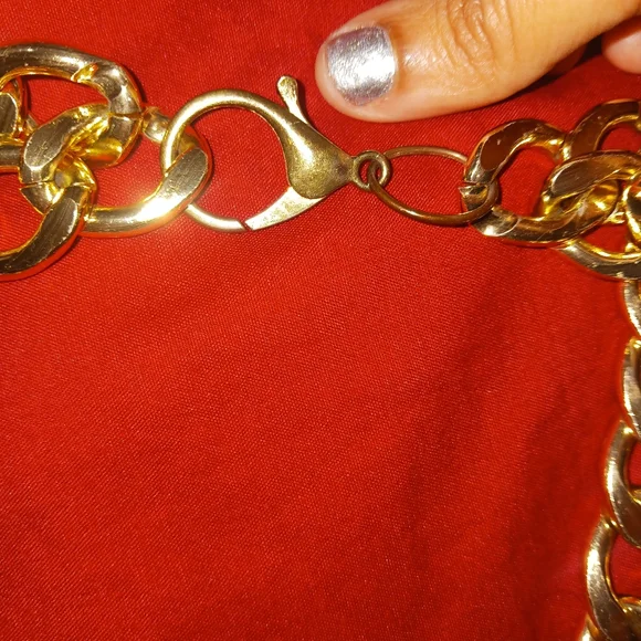 Women Fashion Gold Double Chain Belt - Picture 7 of 9